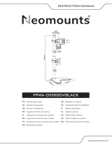 Neomounts FPMA-D550DDVBLACK Monitor Desk Stand Handleiding