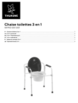 Thuasne 3-in-1 Commode Handleiding
