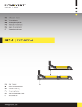 Plymovent NEC extension crane Handleiding