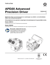 Graco 3A9444C, Handleiding, APD20 Elektrische driver Handleiding