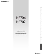 Roland HP704 de handleiding