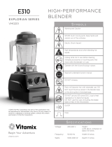 Vitamix E310 de handleiding