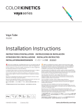 Color Kinetics Vaya Tube G2, RGBW Install Instructions