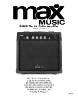 MaxMusic GIGKit Electric Guitar Amplifier 40W de handleiding