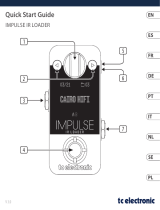 TC Electronic IMPULSE IR LOADER Snelstartgids