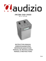audizio Ancona Portable DAB+ Radio de handleiding