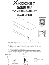 XRocker TV Media Cabinet Handleiding