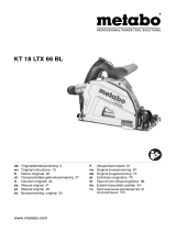 Metabo KT 18 LTX 66 BL Handleiding