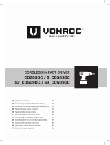 Vonroc CD509DC Handleiding