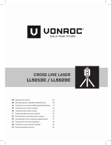 Vonroc LL502DC Cross Line Laser Handleiding