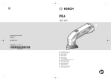 Bosch PDA 180 Handleiding