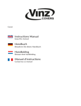 VINZ Motorcycle Cover Handleiding