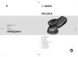 Bosch PEX 220 A Handleiding