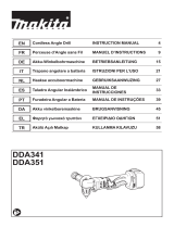Makita DDA341 Cordless Angle Drill Handleiding