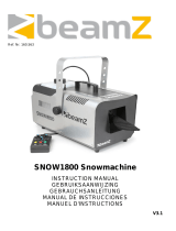 Beamz SNOW1800 Handleiding