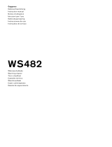 Gaggenau WS482 Handleiding