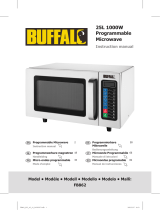 Buffalo FB862 25L 1000W Programmable Microwave Handleiding