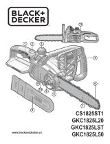 BLACK DECKER GKC1825L50-QW Handleiding