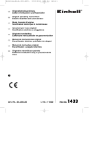 EINHELL RG-SA 1433 Handleiding