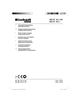 EINHELL GE-CT 18 Li Handleiding