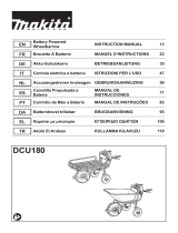 Makita DCU180 Handleiding