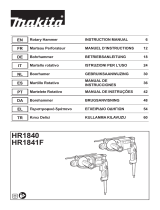 Makita HR1840 Rotary Hammer Handleiding