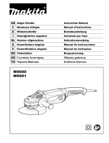 Makita M9000 Handleiding