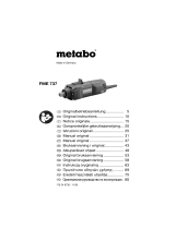 Metabo 600737000 Handleiding