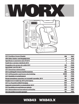 Worx WX843 Handleiding