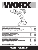 Worx WX291.9 Lithium-Ion Cordless Impact Driver Handleiding