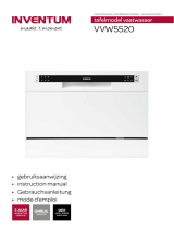 Inventum VVW5520 Freestanding dishwasher Handleiding