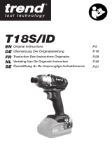 Trend T18S/IDB 18V Li-Ion TXLi Brushless Cordless Impact Driver Handleiding