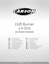 Carson Drift Burner 2.4 GHz Drift Burner RC Car Handleiding