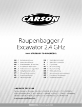 Carson Raupenbagger Excavator 2.4 GHz Handleiding
