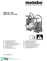 Metabo ASA Serise All Purpose Vacuum Cleaner Handleiding