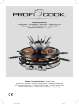Profi Cook PC-RG/FD 1245 Raclette/Fondue Combination Handleiding