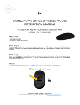 Brainz Home Office Wireless Mouse Handleiding
