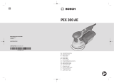 Bosch PEX 300 AE Handleiding