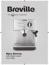 Breville VCF149X Bijou Barista Espresso Machine Handleiding