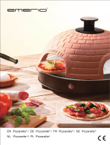 Emerio PO-115985 Pizzarette Pizza Oven Handleiding