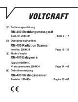 VOLTCRAFT RM-400 Radiation Scanner Handleiding