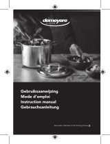 Demeyere Industry 5 Stainless Steel Frying Pan Handleiding