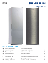SEVERIN KGK 8905, 8906 Refrigerator Freezer Handleiding