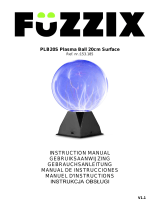 FUZZIX PLB20S Plasma Ball 20cm Surface Handleiding