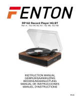 Fenton RP162 Handleiding