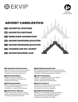 EKVIP ADVENT Candlestick Handleiding