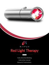 AIRFIX 630nm Red Light Therapy Device Handleiding