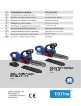 Güde KS 18-401-30 Handleiding