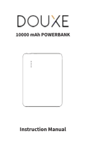 DOUXE 10000 mAh Powerbank Handleiding