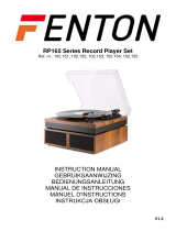 Fenton RP165 Handleiding